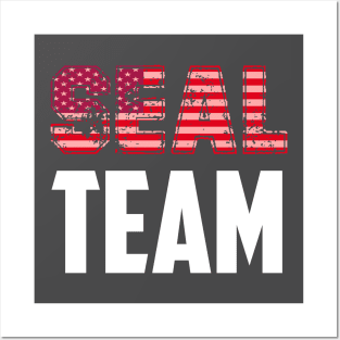 seal team Posters and Art